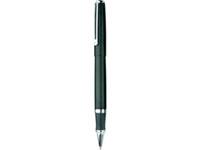 Ручка роллер Inoxcrom модель Wall Street Titanium черная с серебром