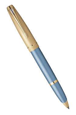 Ручка-роллер Parker Parker 100 T110, цвет: Blue/GT