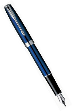   Parker Sonnet F139, : Azurite Blue, : XF