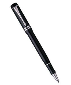 Ручка-роллер Parker Duofold T89, цвет: Black PT