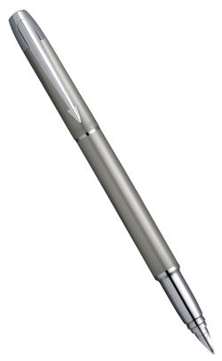 Перьевая ручка Parker IM F122, цвет: Silver Grey, перо: M