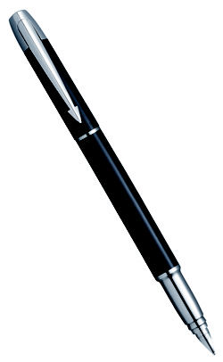 Перьевая ручка Parker IM F122, цвет: Deep Black, перо: F