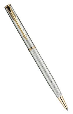   Parker Insignia Perle, : Silver Plated, : Mblue