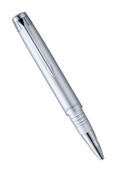 Многофункциональная ручка Parker Esprit Multi-pen136, цвет: Matte Chrome (Черная шариковая F/ Стилус)