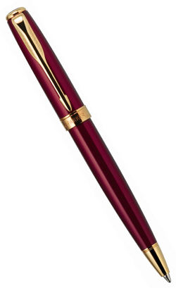Шариковая ручка Parker Sonnet MINI, цвет: Red GT, стержень: Mblue