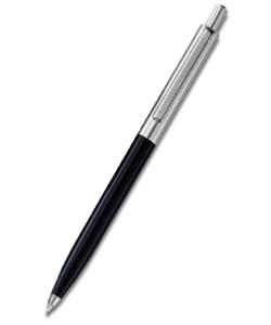 Шариковая ручка  POINT SENATOR, черная с металлом