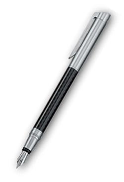 Перьевая ручка CARBON LINE SENATOR + футляр + ET160