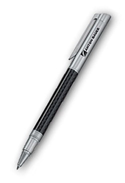 Ручка-роллер CARBONLINE SENATOR, цвет чернил синий, ширина штриха 0.5мм