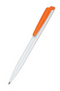 Шариковая ручка DART BASIC SENATOR бело-оранжевая