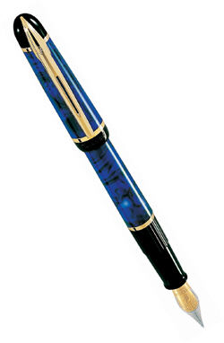 Перьевая ручка Waterman Phileas, цвет: Mineral Blue, перо: F (19706)