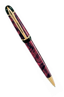 Шариковая ручка Waterman Phileas, цвет: Red, стержень: Mblue (29704)
