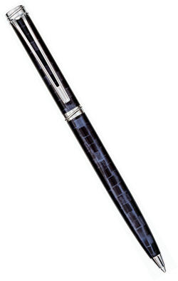 Шариковая ручка Waterman Harmonie, цвет: Blue/Grey CT, стержень: Mblue (W21034K)