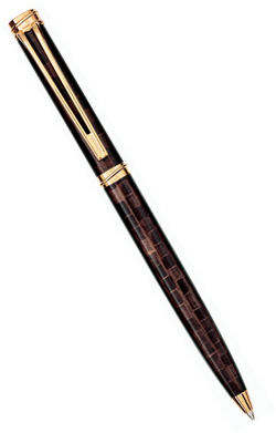 Шариковая ручка Waterman Harmonie, цвет: Brown GT, стержень: Mblue (W21054K)