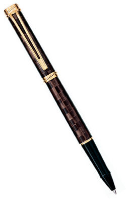 Ручка-роллер Waterman Harmonie, цвет: Brown GT, стержень: Fblk (W21057T)