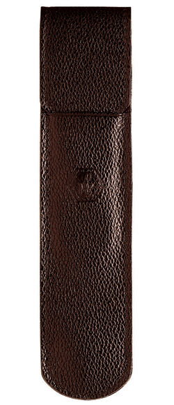 Мягкий кожаный футляр Waterman для одной ручки, цвет: черный (61015)