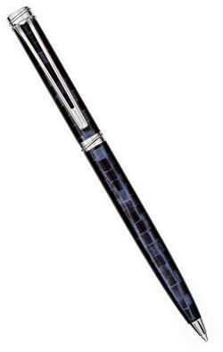 Шариковая ручка Waterman Harmonie, цвет: Blue/Grey CT, стержень: Fblk (W21034K)