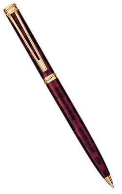 Шариковая ручка Waterman Harmonie, цвет: Red/GT, стержень: Fblk (W21044K)