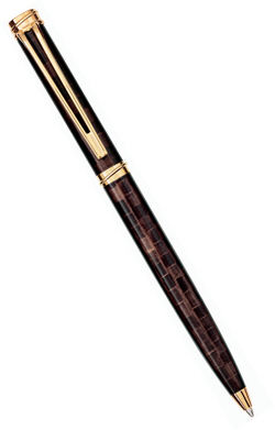 Шариковая ручка Waterman Harmonie, цвет: Brown GT, стержень: Fblk (W21054K)